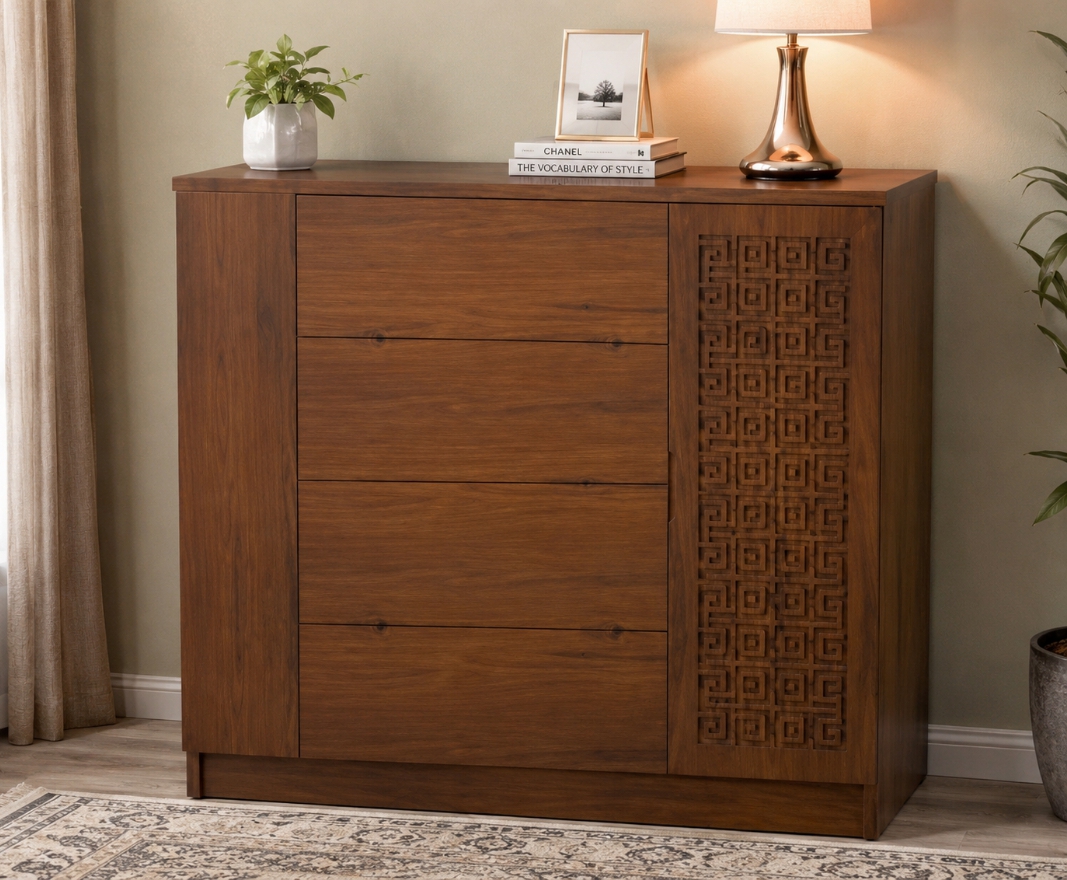 Wooden Waredrobe-EWD-902