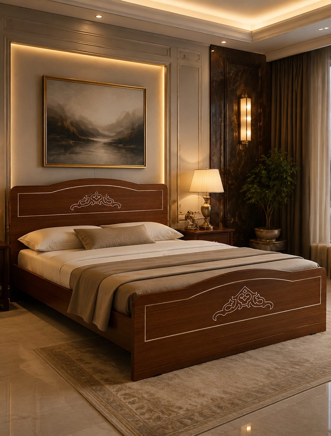 Queen Bed-EBDQH-601