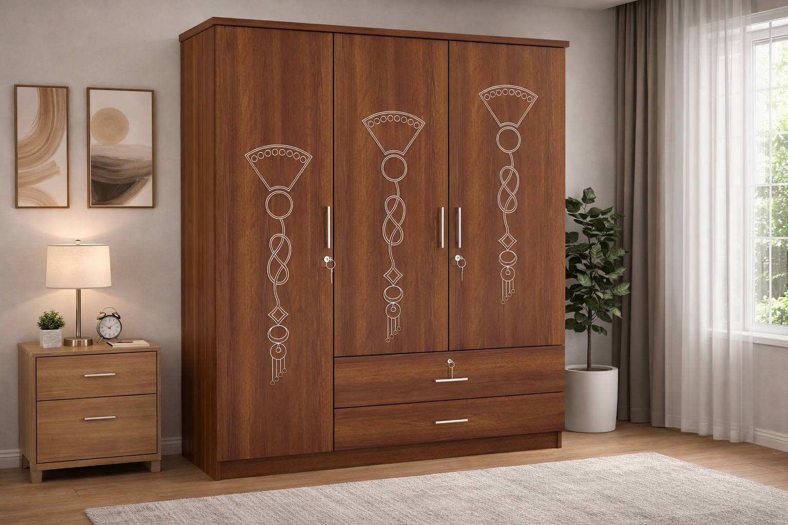 Cupboard ThreeDoor -ECBH-603